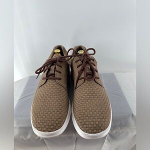 UGG Hepner Woven Luxe Lace Up Suede Trainer Comfort Sneaker Shoes